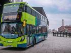 A British double-decker bus