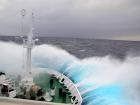 Moderate waves on the Drake Passage