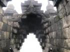 The view from atop Borobudur