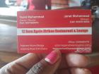 Here is an image of his business card. I recommend this place if you are ever in the Volta Region