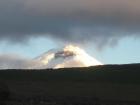 A view of Cotopaxi, part of the Andes mountains 