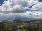 Andes mountains around Quito