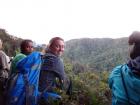 Hiking in Ranomafana National Park while studying abroad in 2014