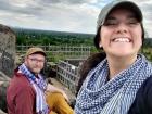 Michael and I on top of the Koh Ker Temple