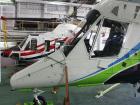 Helicopters in the S.A. Agulhas II's hangar