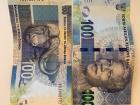South African rand. Front and back of 100 rand notes featuring Nelson Mandela