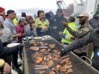 Great conversation, lots of laughing, and plenty of meat at the braai