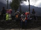 Porters have to be very strong to carry such heavy loads at high altitudes