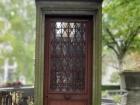 Gravesite at the historical Pere Lachaise Cemetery in Paris 