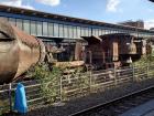 Even though some trains aren't used anymore, they still adorn train stations