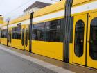 A tram in Dresden 