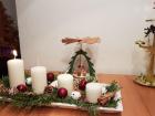 A small "Christmas Pyramid" with advent candles