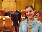Inside a courtroom of the Court of Justice of the European Union