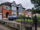 House in Dublin displaying their GAA pride with team flags