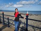 The beach in Bray, Ireland