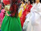 Hanbok is semi formal to formal clothing worn at festivals, ceremonies and celebrations