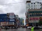 Having so many businesses stacked on top of each other makes for a lot of signs and lots to look at