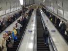 The Underground escalators