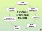A few key functions of financial markets