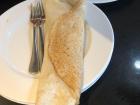 A finished dosa...  nice job, Chef! 