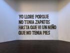 "I cried because I didn't have shoes. Until I saw a child who didn't have feet." Exploring museums has also helped me learn a lot about the Ecuadorian culture