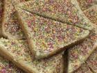 An Australian favorite, fairy bread. We celebrated Australia Day here for all the Australians studying here