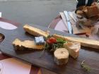 A French cheese plate that I enjoyed 