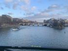 View of the Seine on my way home from school 