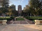 The view from one of the libraries at USC