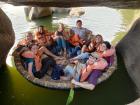 We have had some great times together as a whole group, including this boat ride on the river! Sometimes bonding over fun activities makes working together easier