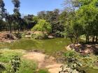 This is another small lake in Cubbon Park. The lakes that provide drinking water are much larger and much cleaner! 