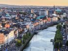 Here is a picture of Dublin, Ireland's capital; I hope to visit in February which I am very excited to do!