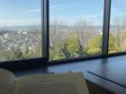 A beautiful view of Hirakata city from my college library