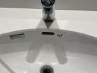 Automatic water faucets can be seen in many bathrooms in Japanese cities