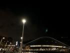 This was my view of the Zubizuri bridge as I walked along the Nervión river