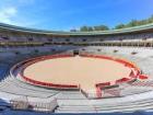 Here is the Plaza del Toros; in the light brown ring is where the bulls fight