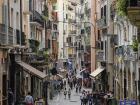 This is how the streets in Pamplona usually look 