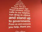 A quote I liked, found on the wall of the charity shop