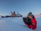 Photo of me at work! (Photo: Steffen Graupner)