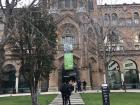 The entrance of my new school 