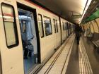 Inside of the metro station