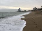 Cloudy day at the beach 