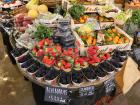 Different types of fresh fruits in the Market