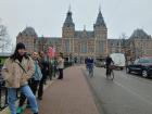 Last year Amalia traveled to Amsterdam with her friends