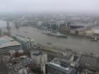 Beautiful London city in a cloudy day