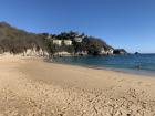 The beach at our hotel in Huatulco