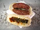 Choripan and chimichurri (Source: Pick Up the Fork)