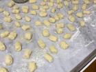The process of making homemade gnocchi with my roommate