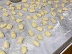 The process of making homemade gnocchi with my roommate
