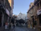 Calm in the streets of Santiago Centro (Central Santiago)